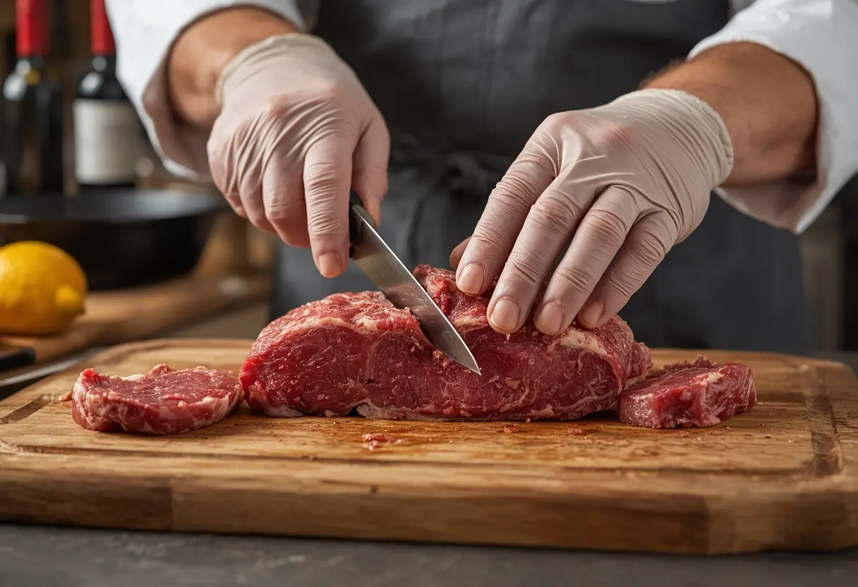 Cooking Steps for Meat Sauce