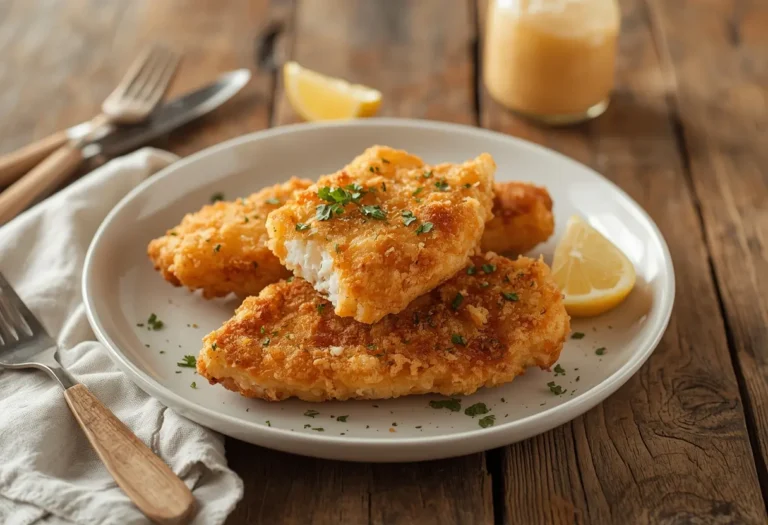 Delicious Perfect Fried Fish with crispy exterior