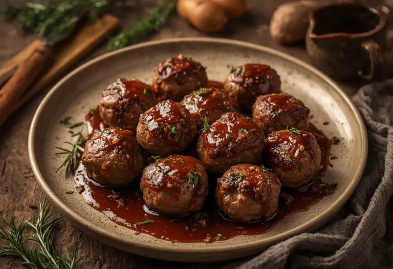 deer meat meatball recipe