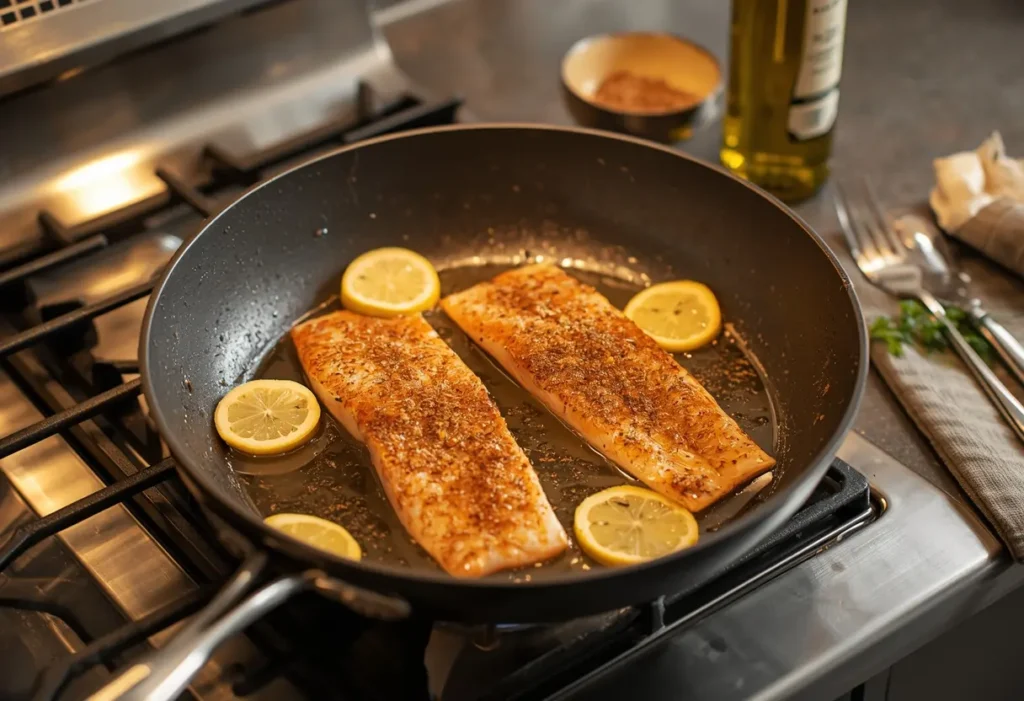 red fish recipes step images with grilled fish