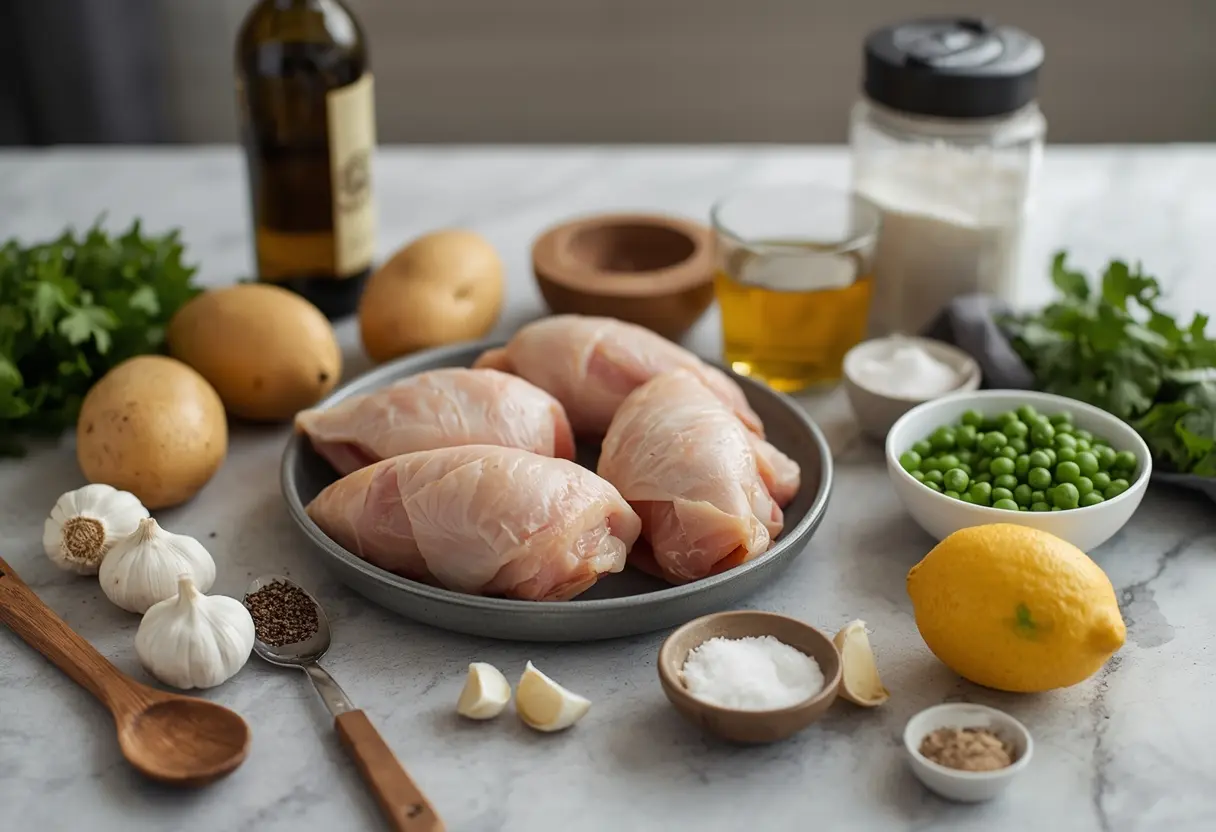 Authentic Chicken Vesuvio Recipe: A Classic Chicago-Italian Masterpiece 7 Recipe Ingredients