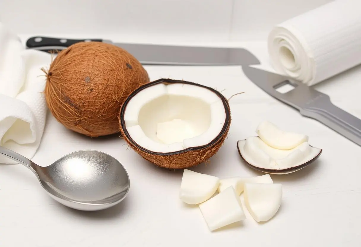 Delicious Coconut Meat Recipes: 6 Ways to Use Fresh Coconut 8 Step by Step Preparation Guide
