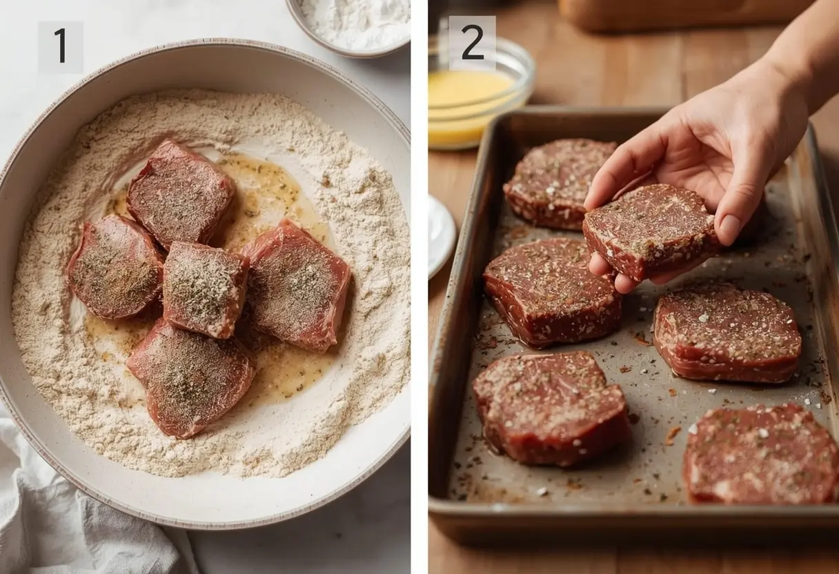Cube Steak Deer Meat Recipes: Tender & Flavorful Venison Dishes 3 Step by Step Preparation Guide