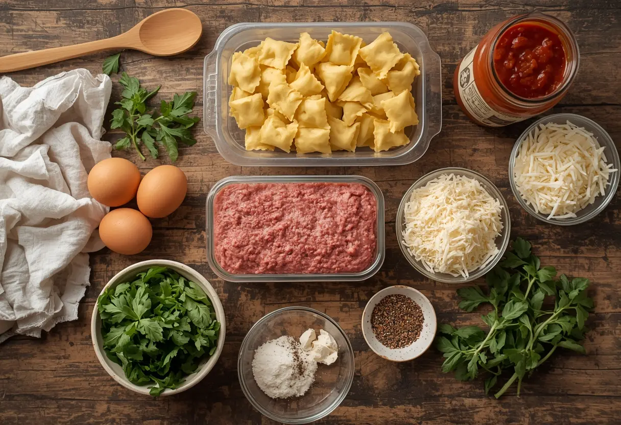 Authentic Italian Manicotti Recipe with Meat: A Family-Favorite Pasta Dish 2 Recipe Ingredients