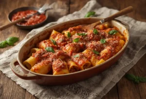 manicotti with meat recipe