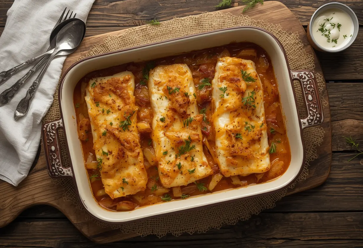 russian bake fish recipes for potluck