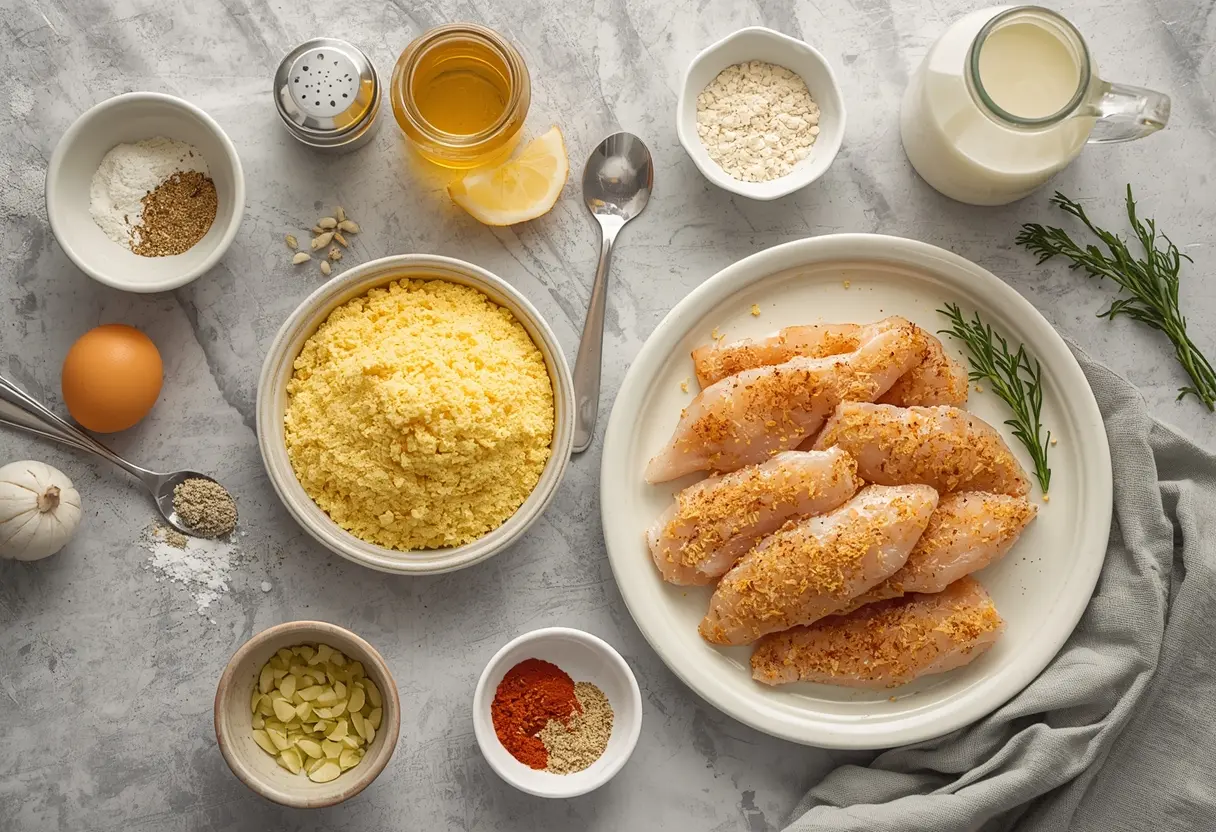 Southern Fried Fish Recipe: Crispy, Golden-Brown Perfection 7 Recipe Ingredients
