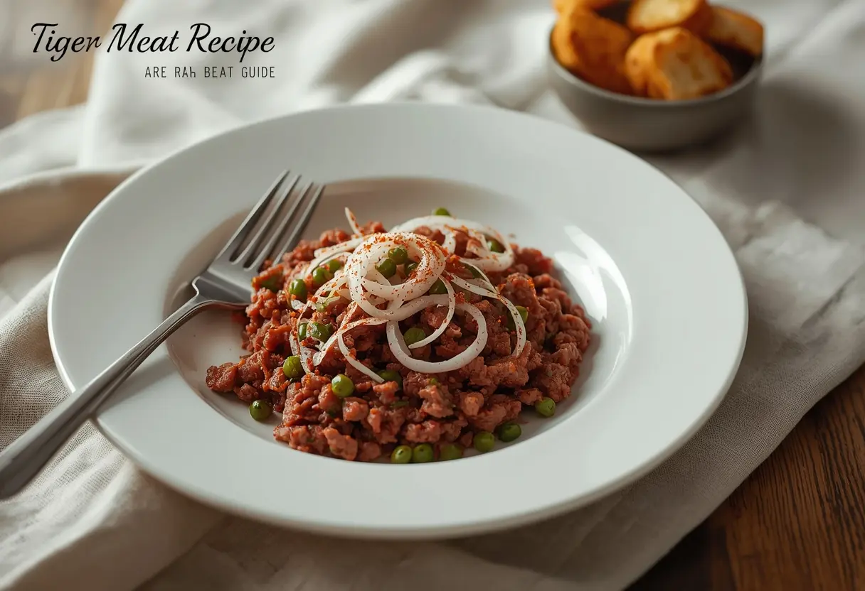 tiger meat recipe