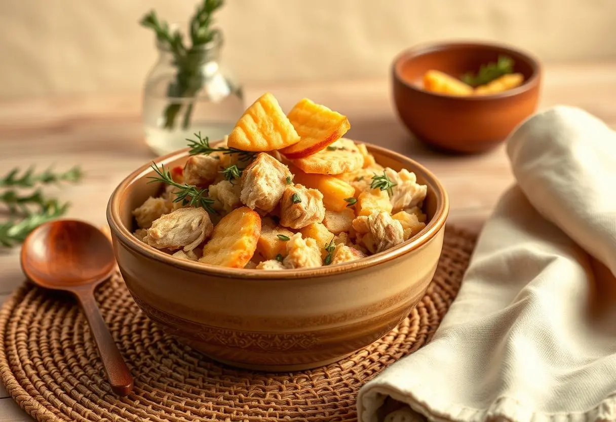 Delicious Crockpot Chicken and Stuffing Recipe 1 crockpot chicken and stuffing recipe