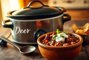 Deer Meat Chili Crock Pot Recipe: Rich, Tender, and Perfectly Spiced