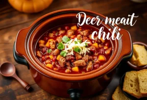 Deer Meat Chili Crock Pot Recipe: Hearty and Flavorful Slow Cooker Perfection