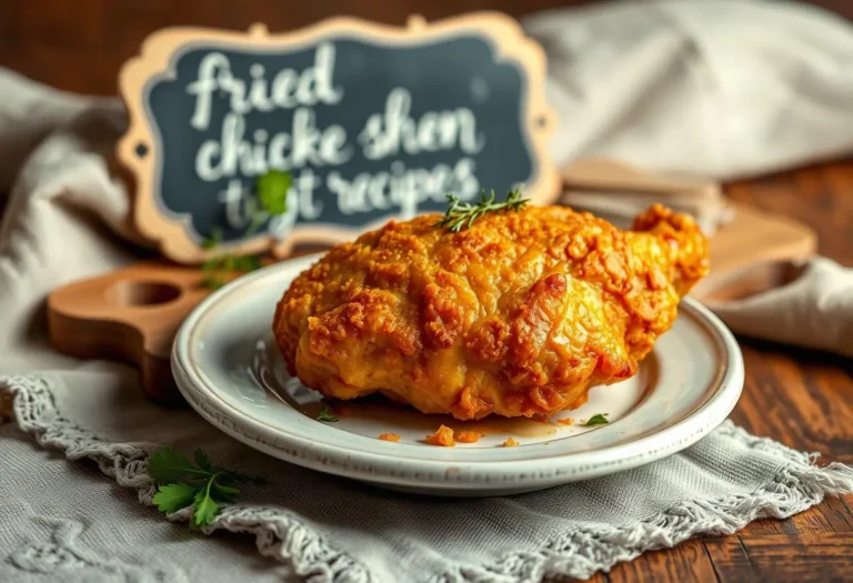fried chicken thigh recipes