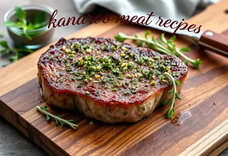 kangaroo meat recipes
